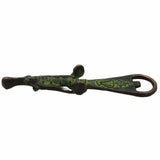 Bhunes Brass Bastar Art Bottle Opener, Tribal Handmande Opener,Green, 6.5 Inch, 1 Piece