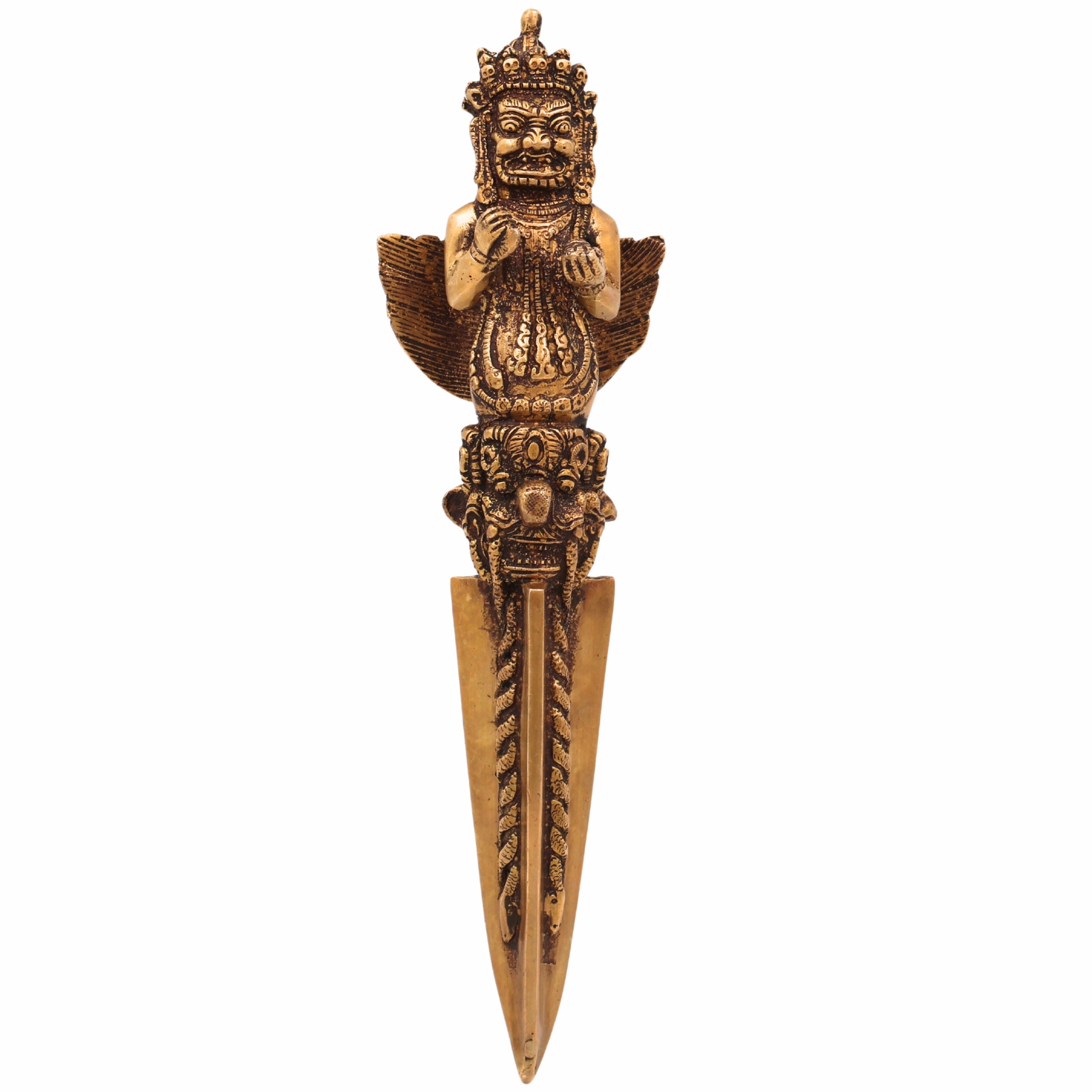 Brass Phurba Vajra Idol