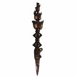 Bhunes Brass Phurba Tibetan Vajra | Buddhist Ritual Dagger | Dorje Phurbu For Meditation, Tantra & Energy Cleansing,Gold, 17.5 Inch, 1 Piece