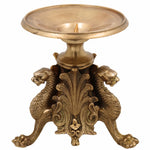 Brass Candle Holder – Vintage Handcrafted Candle Stand For Home Décor & Festive Ambience