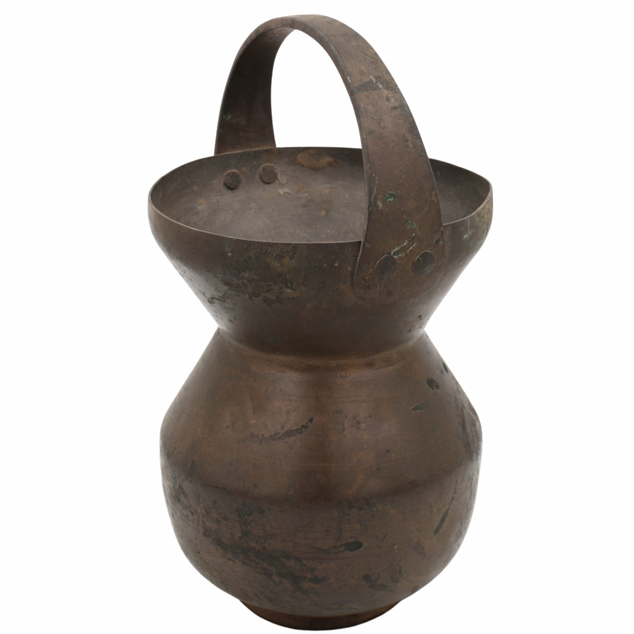 Brass Kamandalu Ganga Jali – Traditional Rishi Kamandal | Peetal Sage Water Pot for Puja, Abhishekam, Home Temple Decor