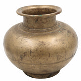 Bhunes Antique Brass Loota, Lota Poja Cambu, Water Loota, Jal Lota, Poja Cambu, Lotiya, Gangajali Stoup,Gold, 6.5 Inch, 1 Piece
