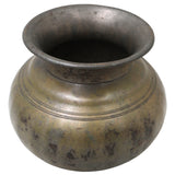 Bhunes Antique Brass Loota, Lota Poja Cambu, Water Loota, Jal Lota, Poja Cambu, Lotiya, Gangajali Stoup,Gold, 4.5 Inch, 1 Piece
