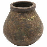 Bhunes Antique Brass Loota, Lota Poja Cambu, Water Loota, Jal Lota, Poja Cambu, Lotiya, Gangajali Stoup,Brown, 5.5 Inch, 1 Piece
