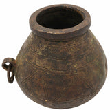 Bhunes Antique Brass Loota, Lota Poja Cambu, Water Loota, Jal Lota, Poja Cambu, Lotiya, Gangajali Stoup,Brown, 5.5 Inch, 1 Piece