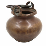 Bhunes Antique Brass Loota, Lota Poja Cambu, Water Loota, Jal Lota, Poja Cambu, Lotiya, Gangajali Stoup,Gold, 5.5 Inch, 1 Piece