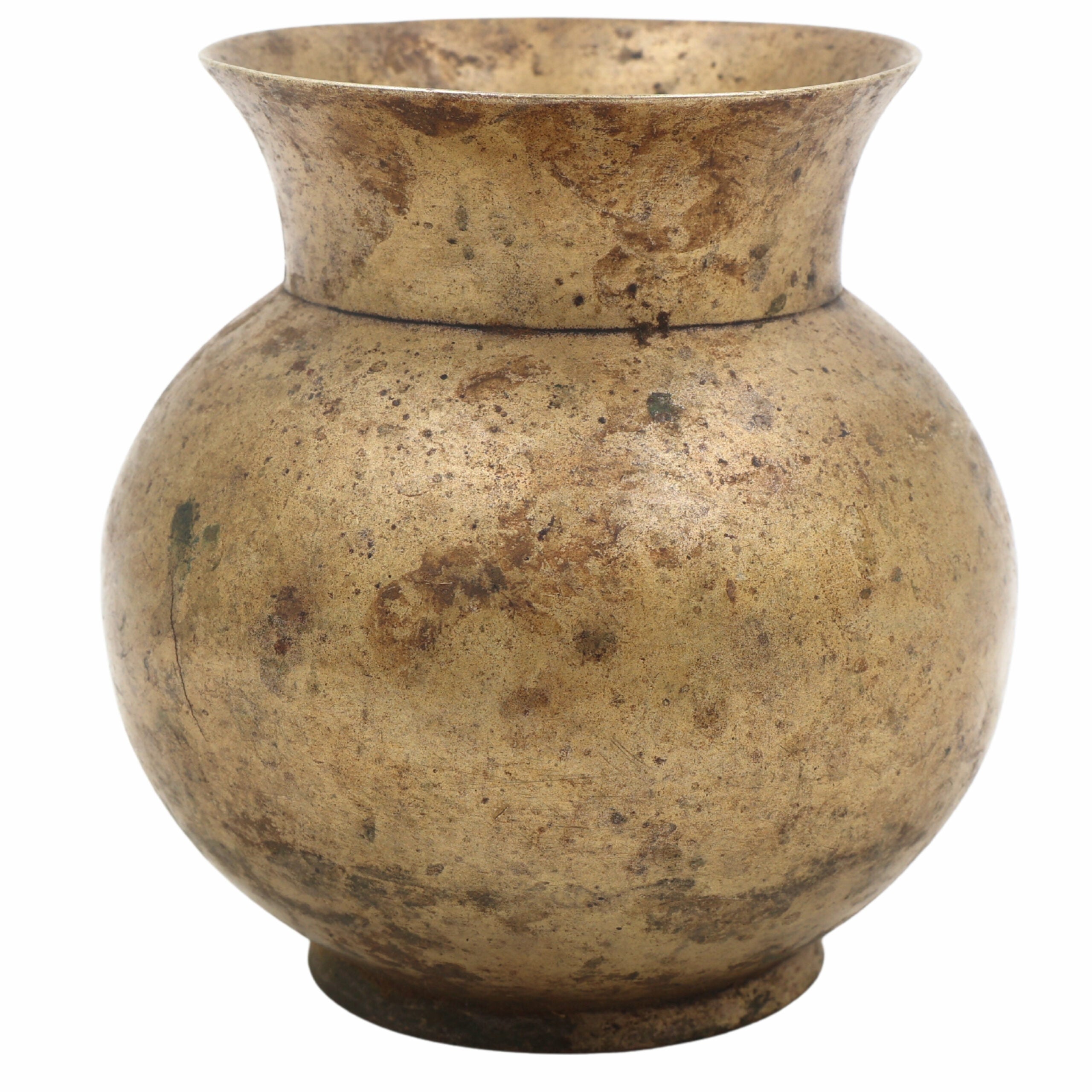 Antique Brass Loota, Lota Poja Cambu, Water Loota, Jal Lota, Poja Cambu, Lotiya, Gangajali Stoup