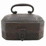 Brass Jali Cut Vintage Antique Box – Handcrafted Decorative Storage Chest For Home & Collectors