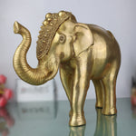 Handcrafted Brass Gajam Idol – Traditional Hasti | Gajraj | Yanai Elephant Statue for Vastu, Pooja & Home Decor