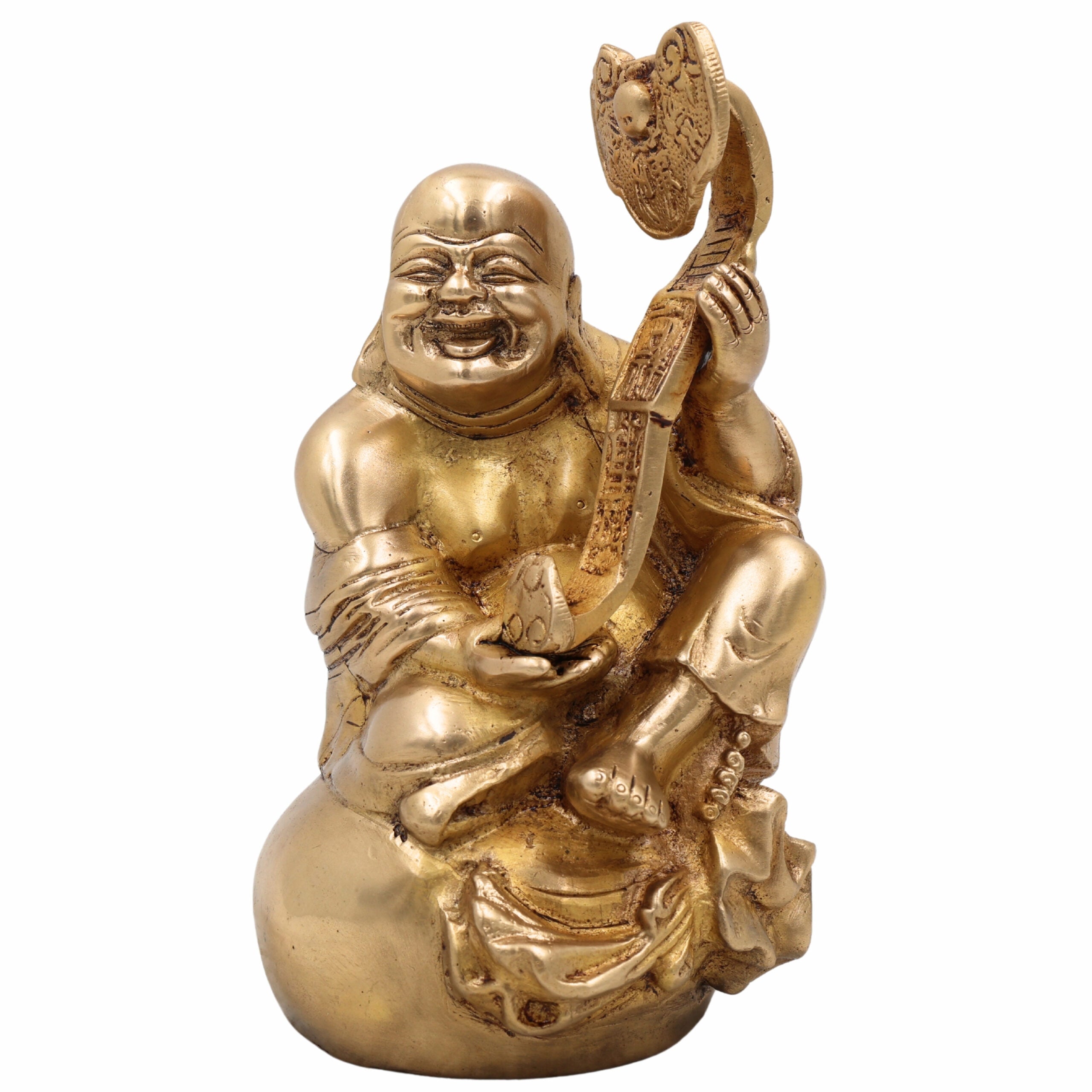 Brass Kubera Idol for Wealth