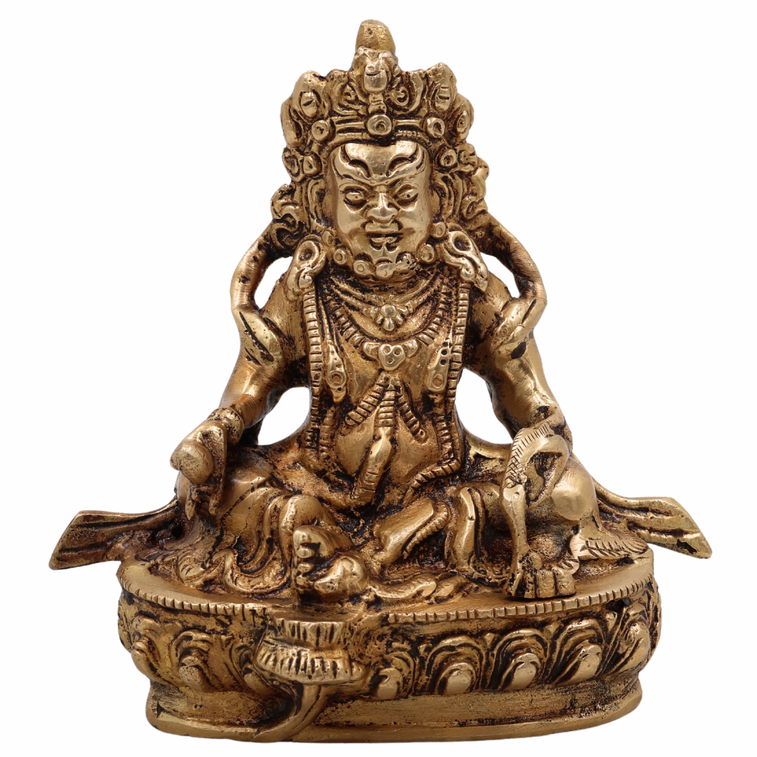 Brass Kubera Idol