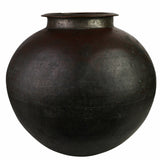 Handcrafted Vintage Peetal Brass Pot – Antique Kalash Urli Bhagona | Traditional Pital Pittal Matka for Home Decor, Temple, Pooja & Collectors,Gold, 17.5 Inch, 1 Piece