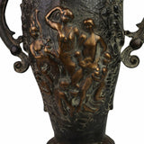Handcrafted Brass Planter Pot – Antique Pittal Ka Katora for Murti, Moorti, Vigraha, Pratima, Devara, Temple & Home Décor,Brown, 21.5 Inch, 1 Piece