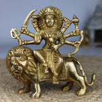 Brass Durga Idol
