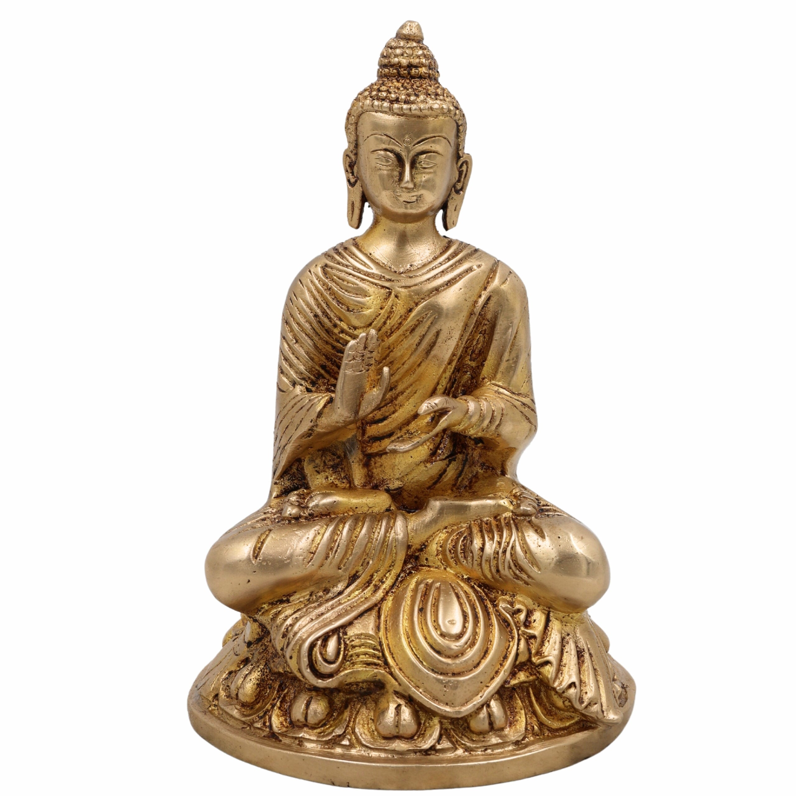Handcrafted Brass Gautam Buddha Idol