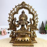 Handcrafted Brass Lakshmi Idol