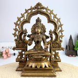 Handcrafted Brass Lakshmi Idol