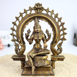 Brass Lakshmi Idol