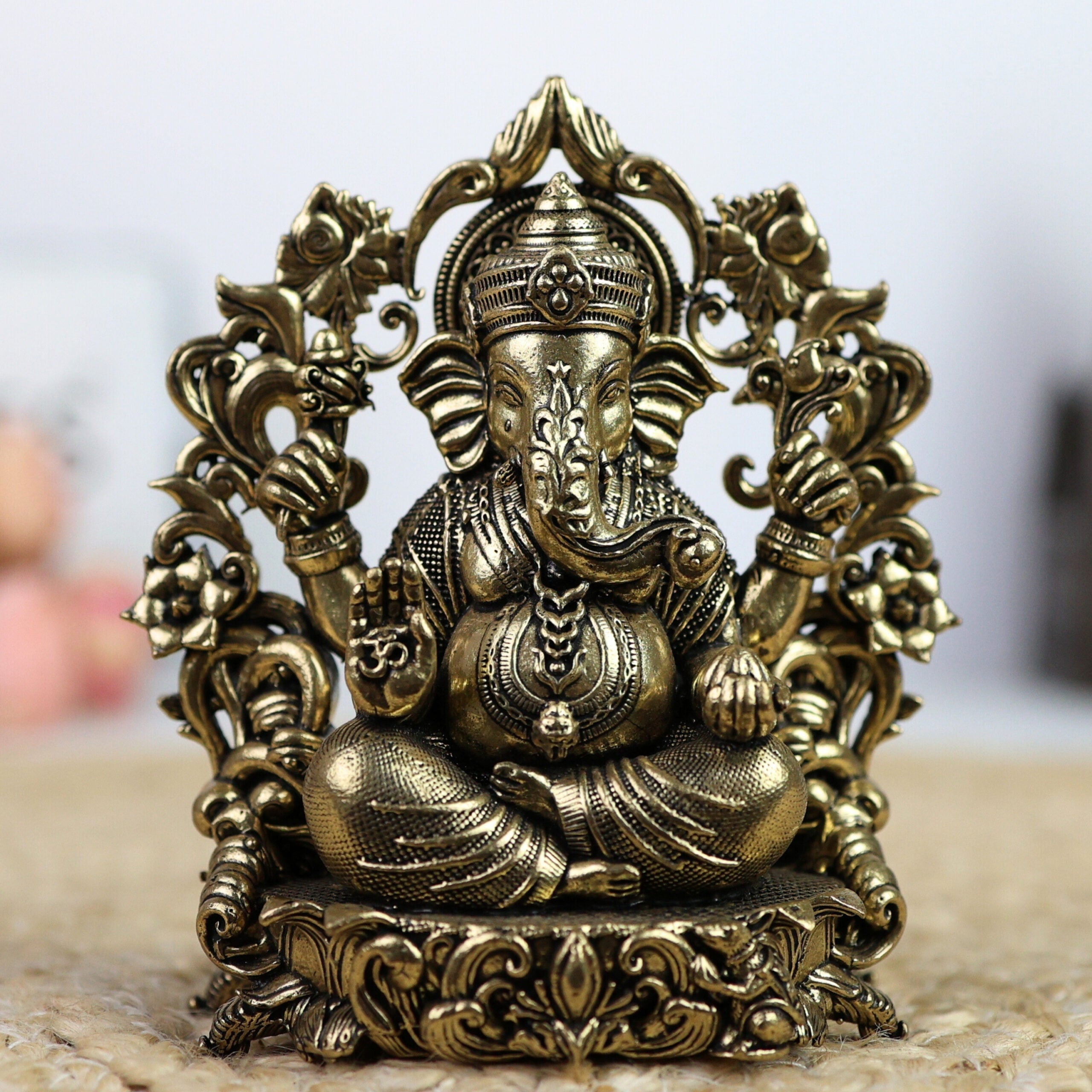 Brass Ganesh Idol