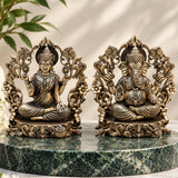  Lakshmi Ganesha Idol Set