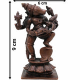 Copper Varaha Lakshmi Idol – Handcrafted Varahi Lakshmi Murti, Tamra Vigraham for Pooja, Home Temple, Spiritual Gift & Decor,Brown, 3.5 Inch, 1 Piece