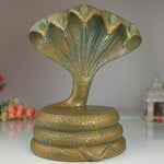 Bronze Panchaloha Sheshnag Idol