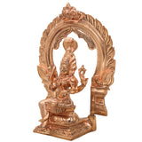 Handcrafted Bronze Mariamman Idol | Panchaloha Grama Devi | South Indian Village Deity Sculpture,Gold, 8 Inch, 1 Piece