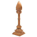 Panchaloha Bronze Murugan Vel – Divine Shakti Vel | Subramanya Vel | Kumara Vel | Velayutha Spear for Pooja, Abhishekam & Temple Decor, Gold, 12.5 Inch, 1 Piece