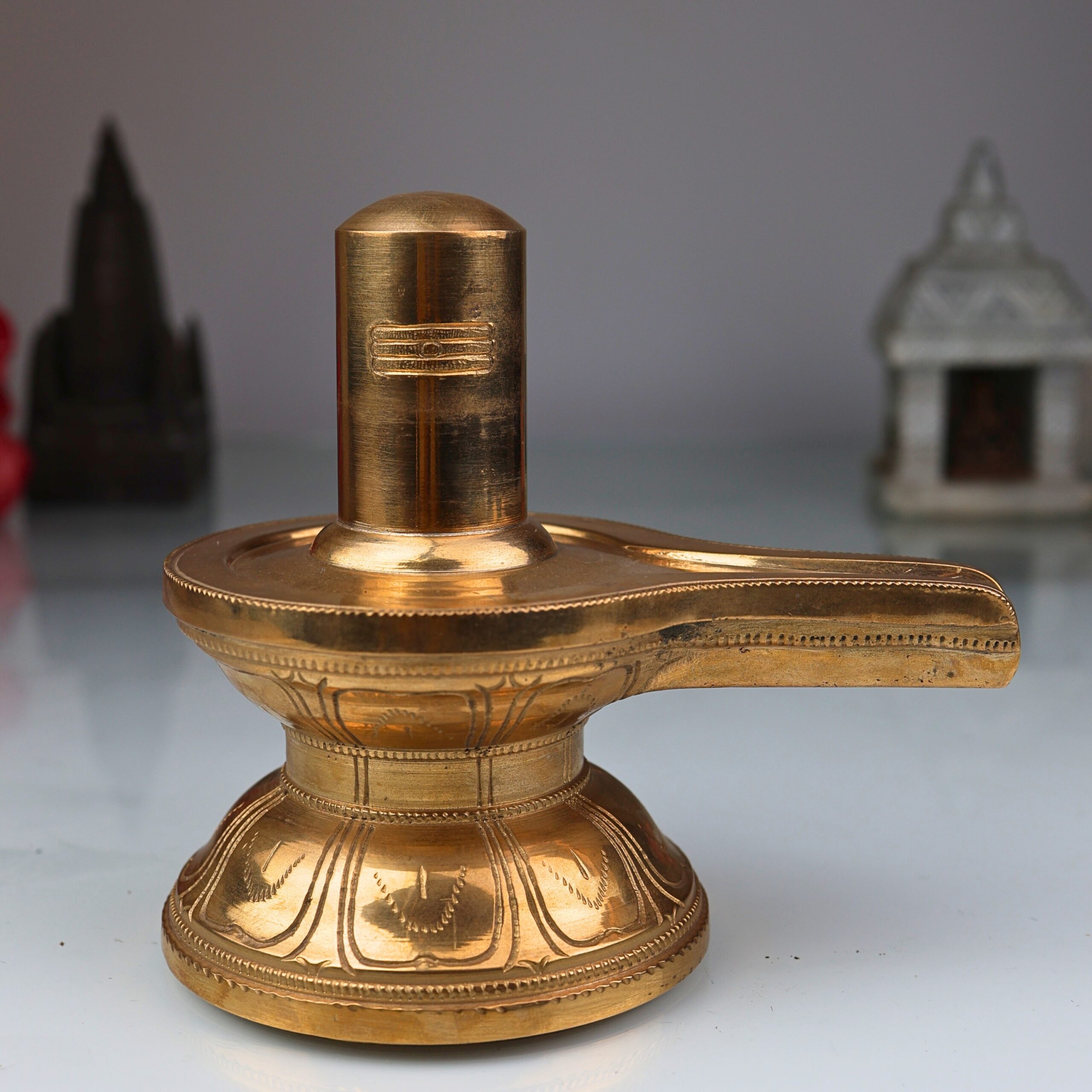 Bronze Shiva Lingam