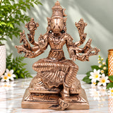 Bronze Handcrafted Panchaloha Varahi Devi Idol – Chola Style Goddess Barahi Statue for Pooja & Temple, Gold, 5 Inch, 1 Piece