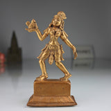Bronze Panchaloha Dancing Lady Idol