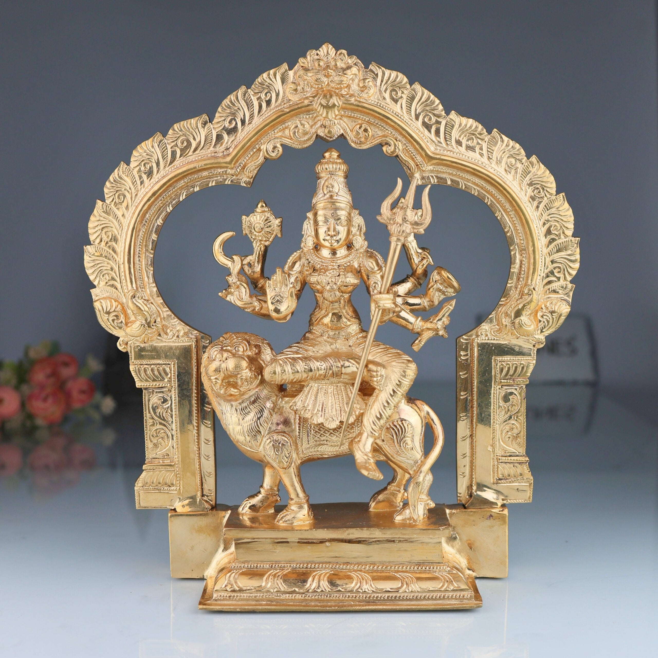 Bronze Durga Idol