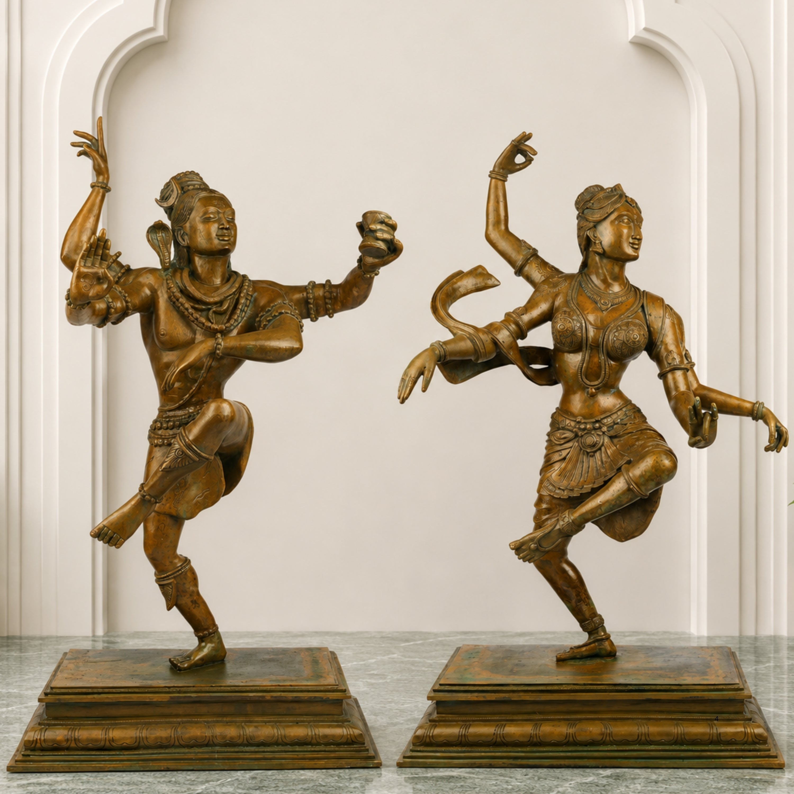  Shiva Parvati Idols 