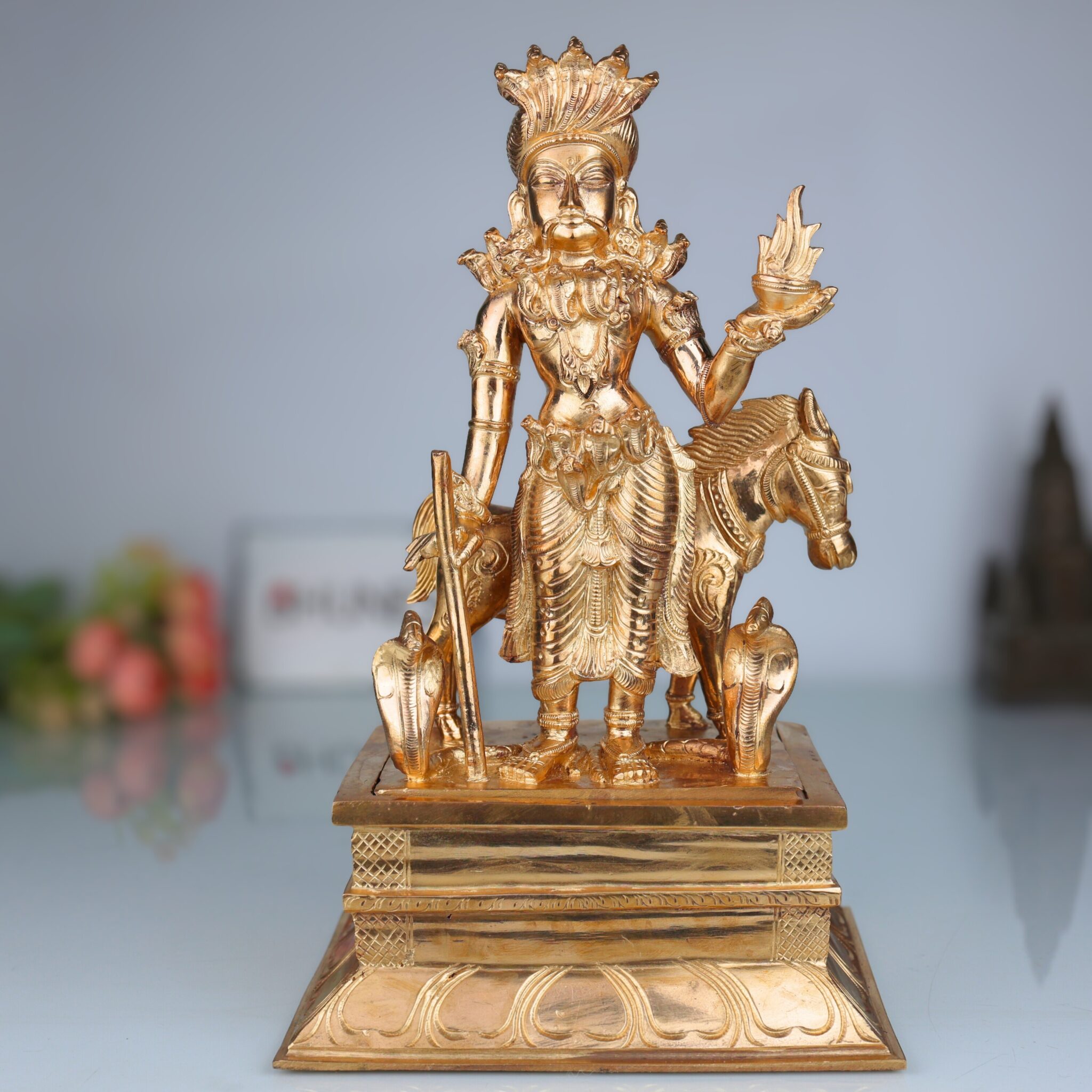 Bronze Handcrafted Nagaraja Idol