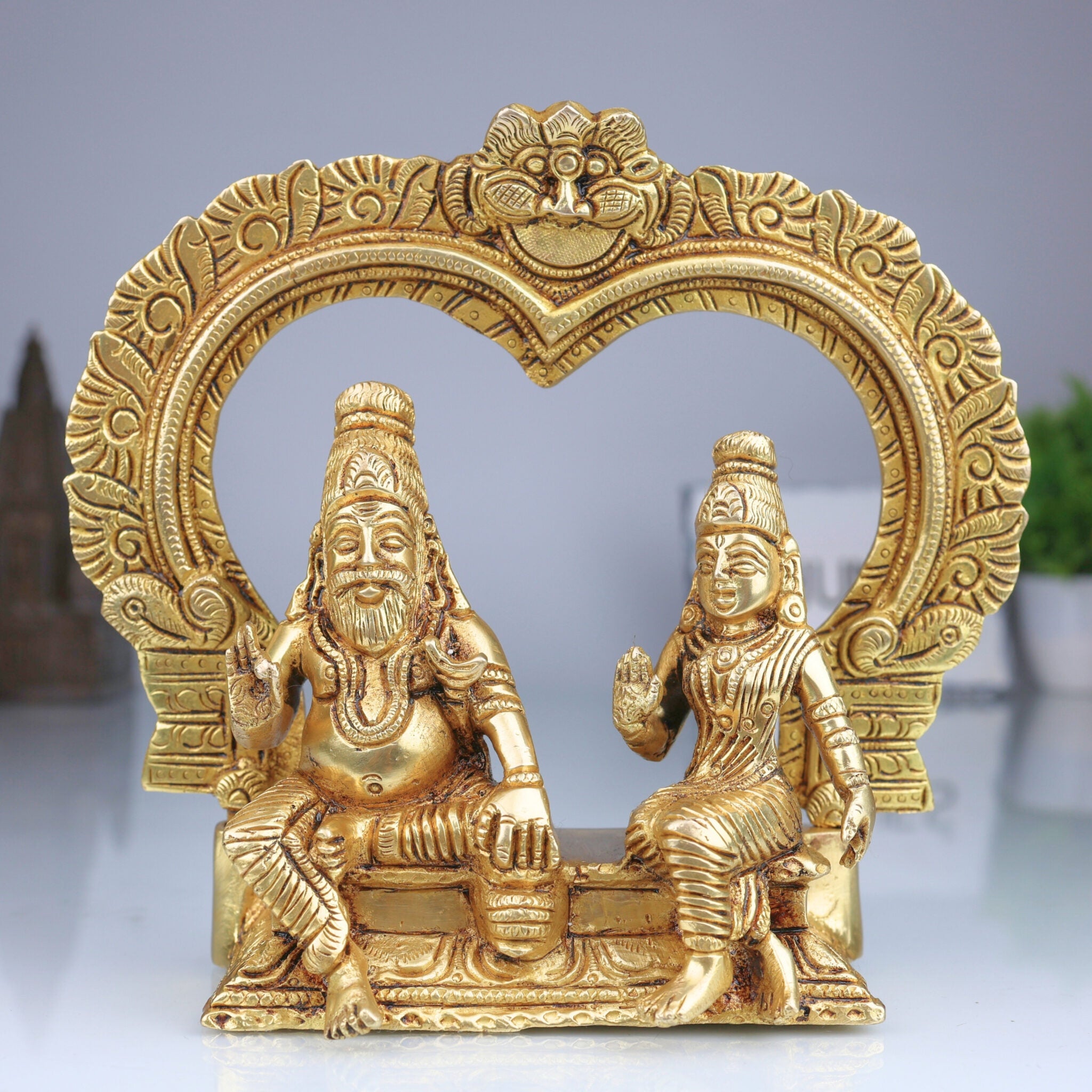Agastya with Lopamudra Idol