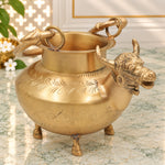 Gomukh Brass Kamandal for Pooja