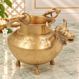 Gomukh Brass Kamandal for Pooja
