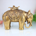Handcrafted Brass Gajraj Dhoop Burner