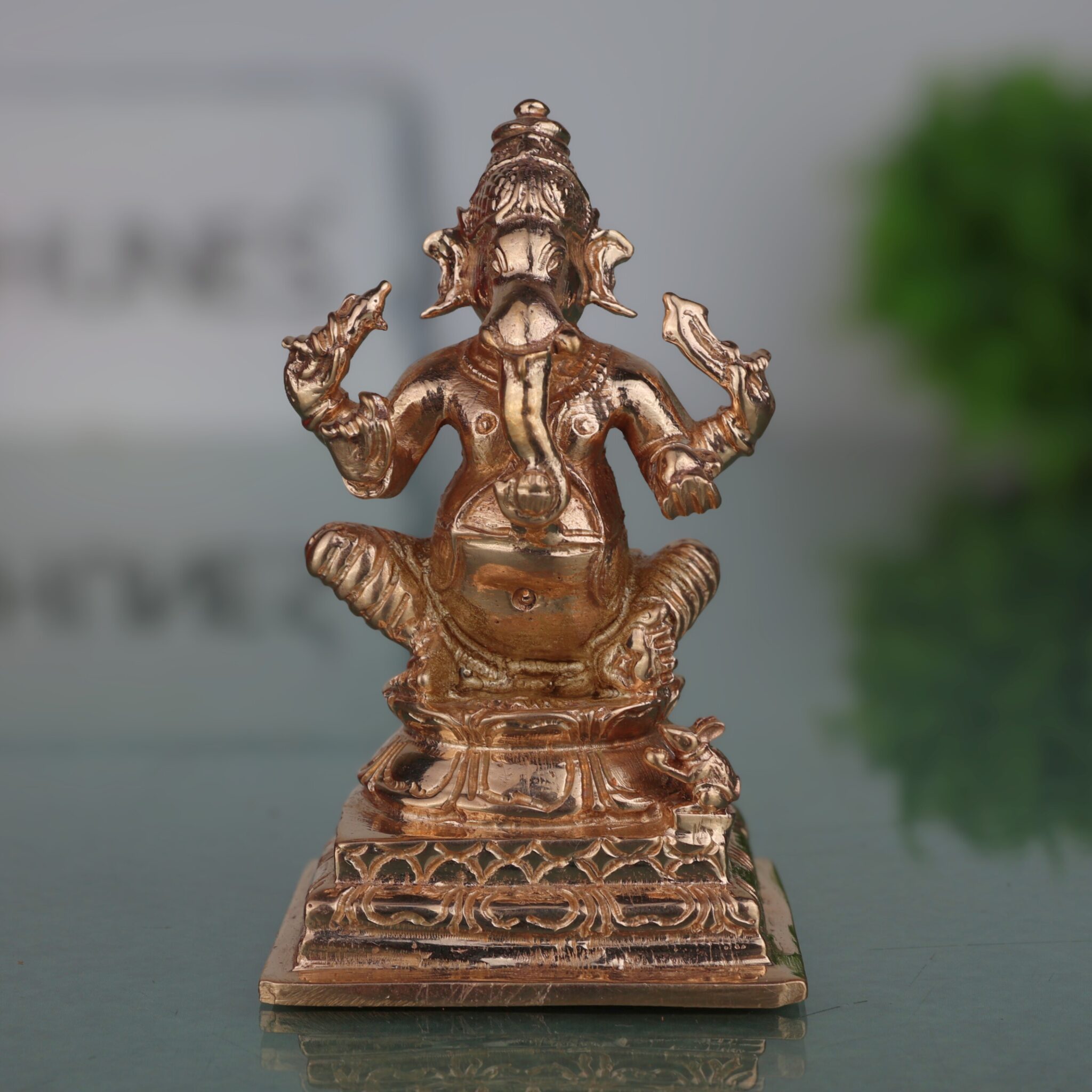Bronze Ganesha Idol