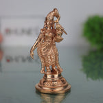 Handcrafted Bronze Meenakshi Idol