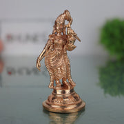 Handcrafted Bronze Meenakshi Idol