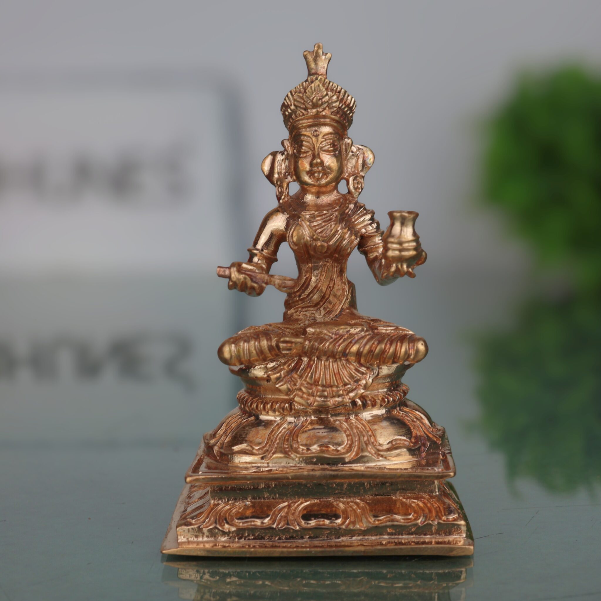 Handcrafted Bronze Annapurna Idol