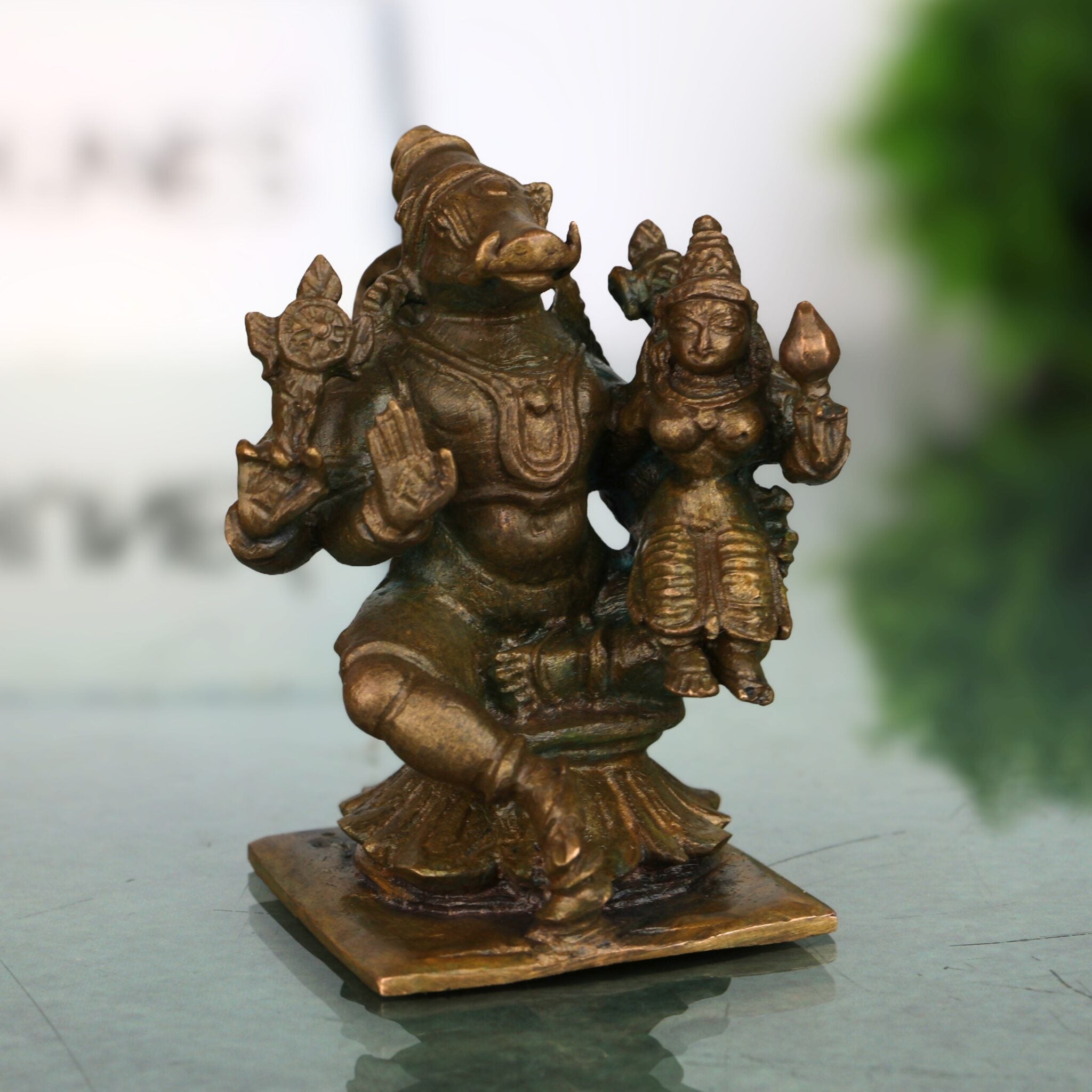Handcrafted Varaha Lakshmi Idol