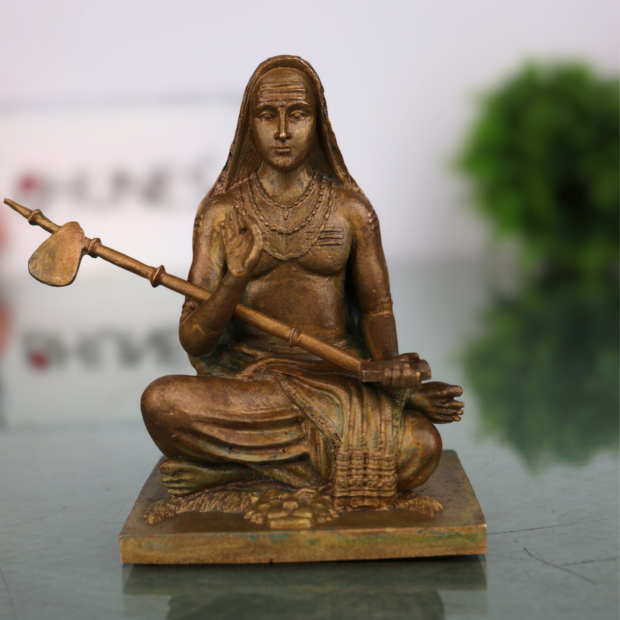 Bronze Shankaracharya Idol