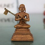 Handmade Bronze Madhvacharya Idol | Panchaloha