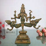 Ekapada Bhairava Bronze Idol