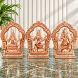Ganesha Lakshmi Saraswati Idol Set of 3
