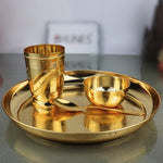 Brass Dinner Set