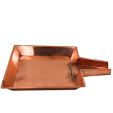 Copper Abhisheka Patra, Pooja Thali, Ritual Plate, Hindu Worship Vessel, Temple Abhishekam Plate, Traditional Pooja Accessories for Shiva Idol, Gold, 11.5 Inch, 1 Piece