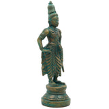 Bronze Rajaraja Chola King Sculpture | Arulmozhivarman Chola Dynasty Idol | Rajaraja the Great, Rajakesari, Ponniyin Selvan | Handcrafted Chola Art Bronze Statue, Brown, 9 Inch, 1 Piece